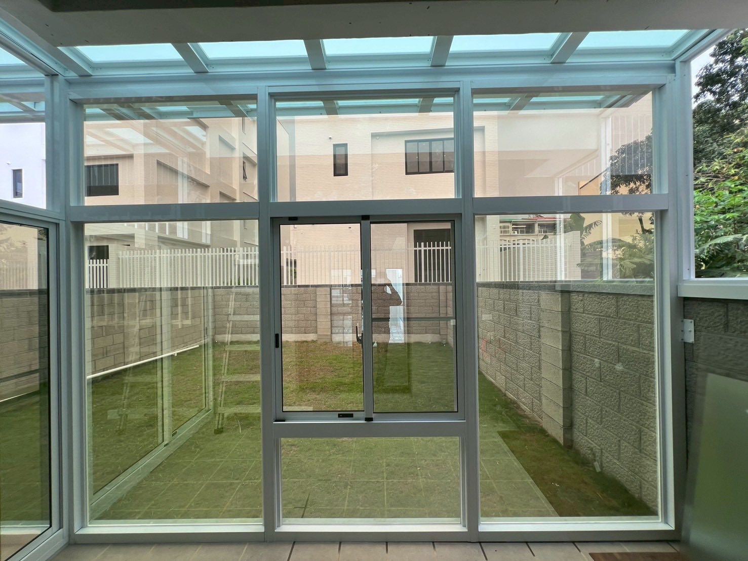 台南採光罩工程+節能玻璃