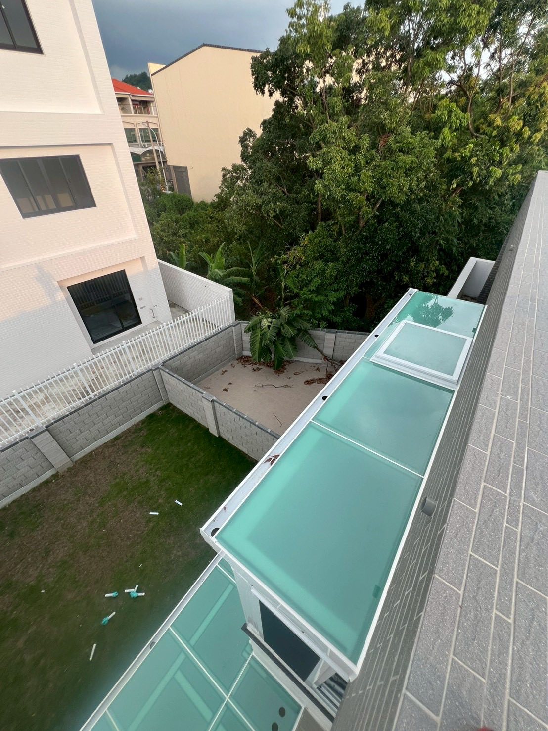 台南採光罩工程+節能玻璃